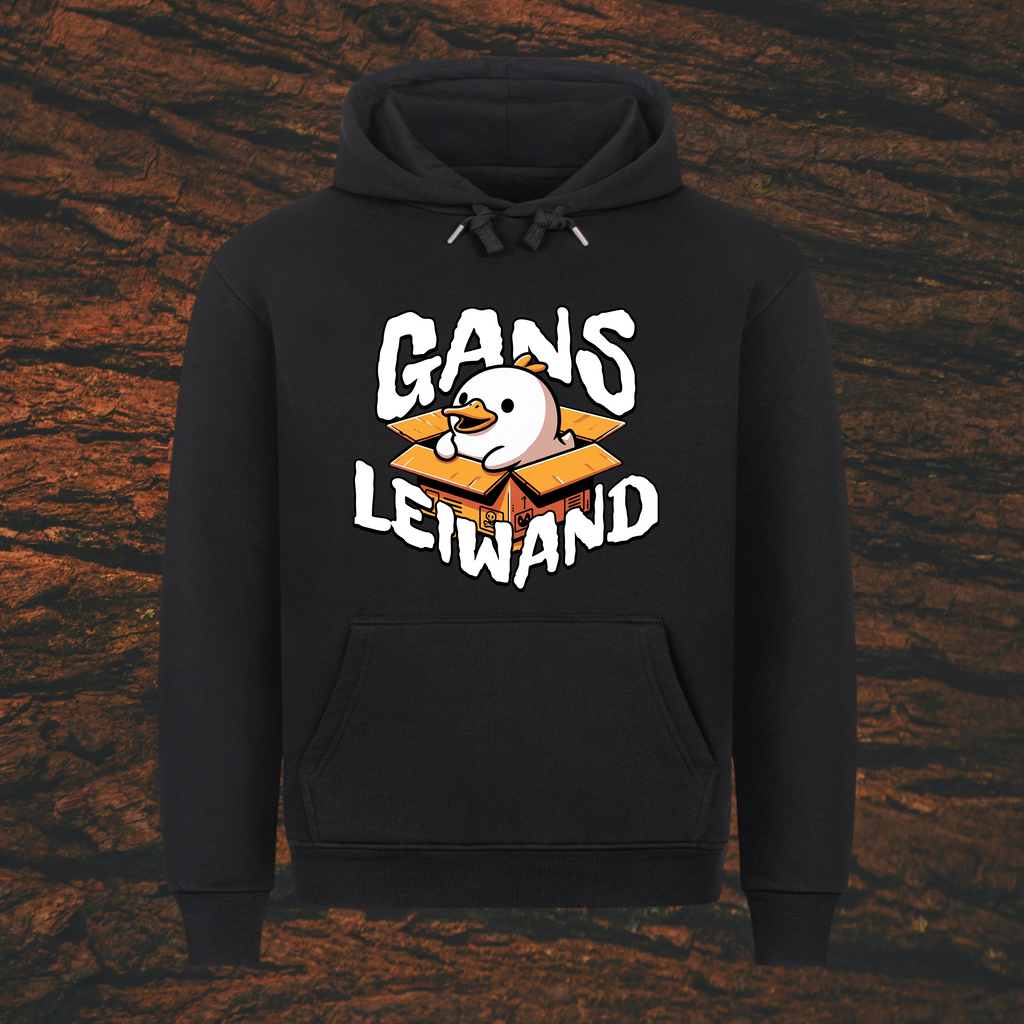 GANS LEIWAND - Premium Kapuzenpullover