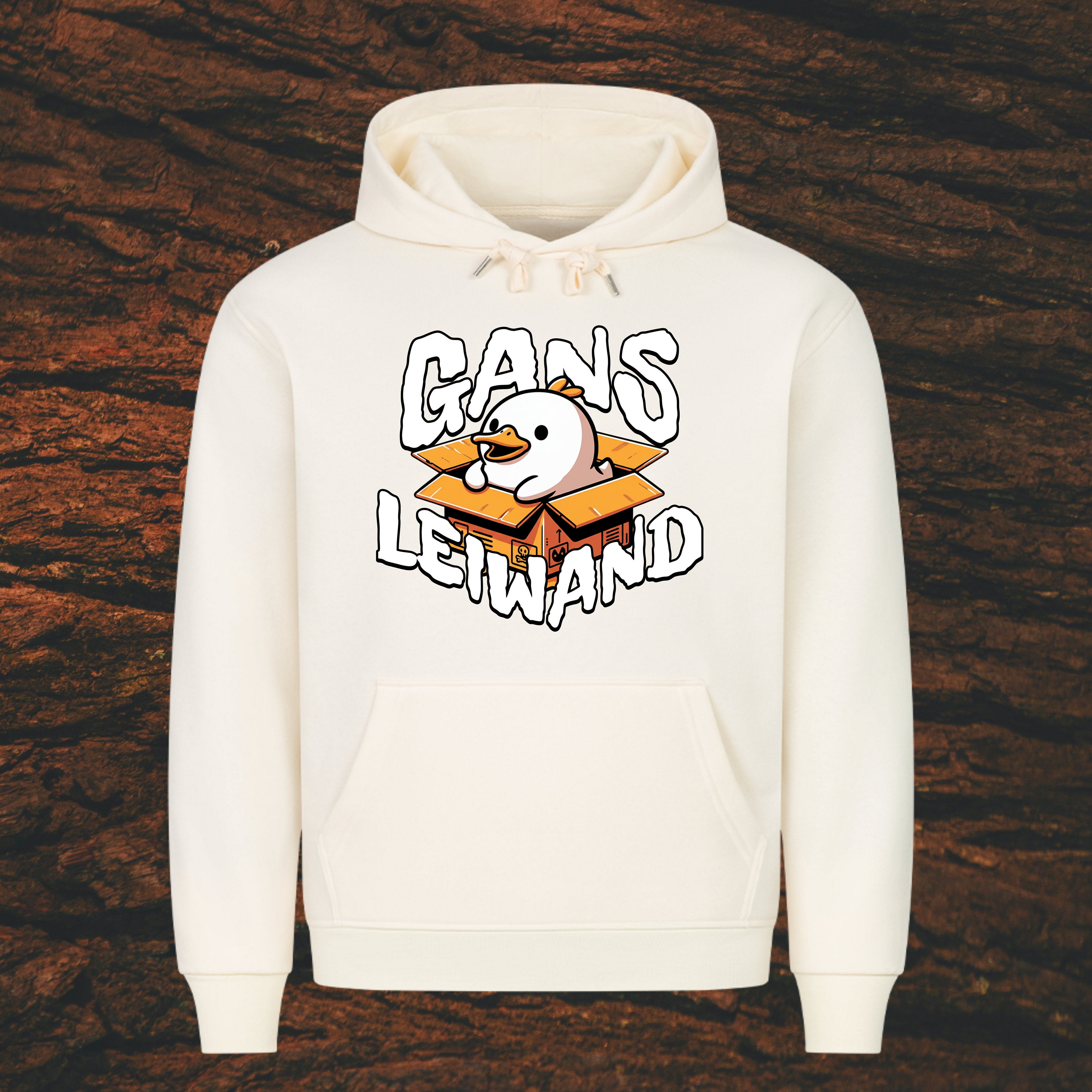 GANS LEIWAND - Premium Kapuzenpullover