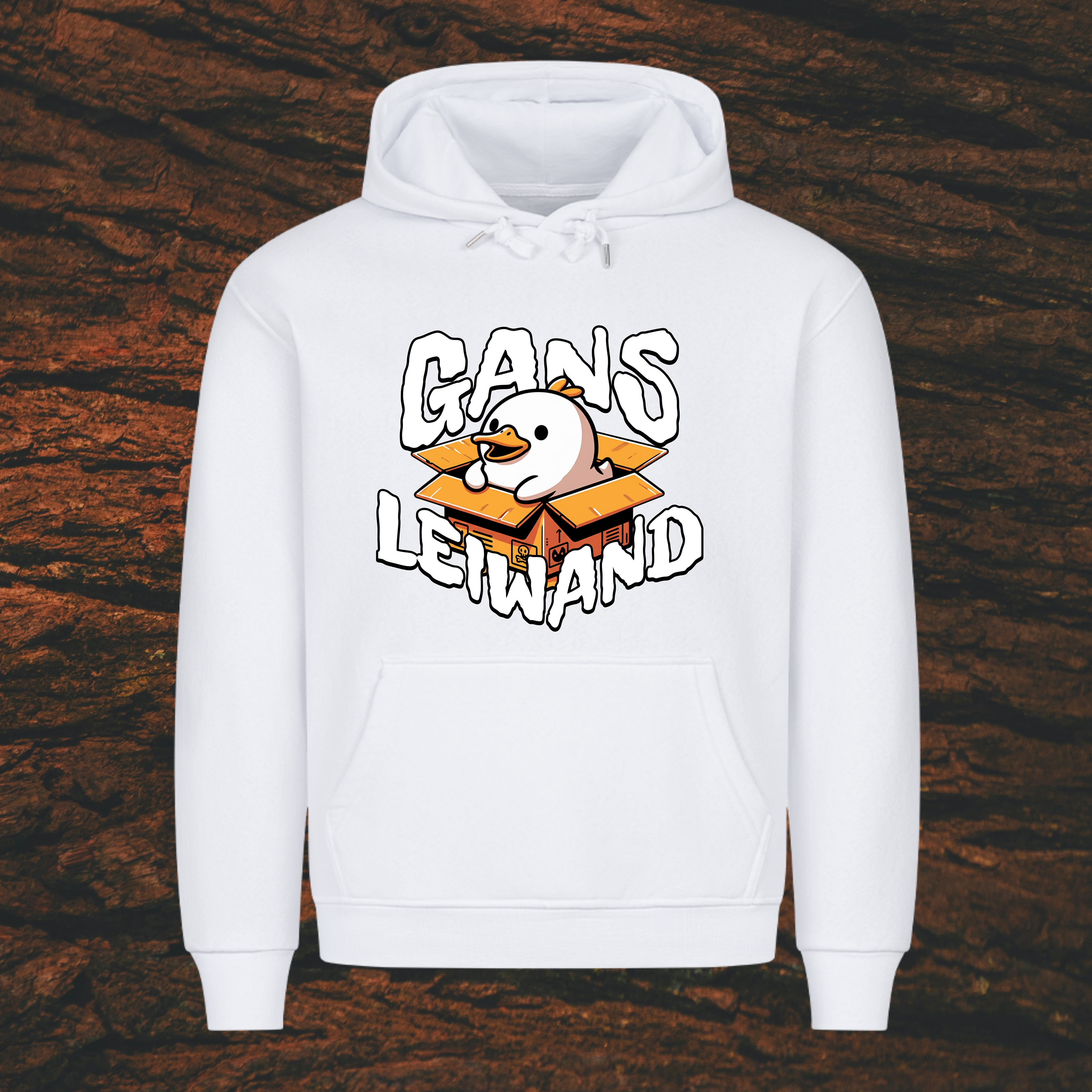 GANS LEIWAND - Premium Kapuzenpullover