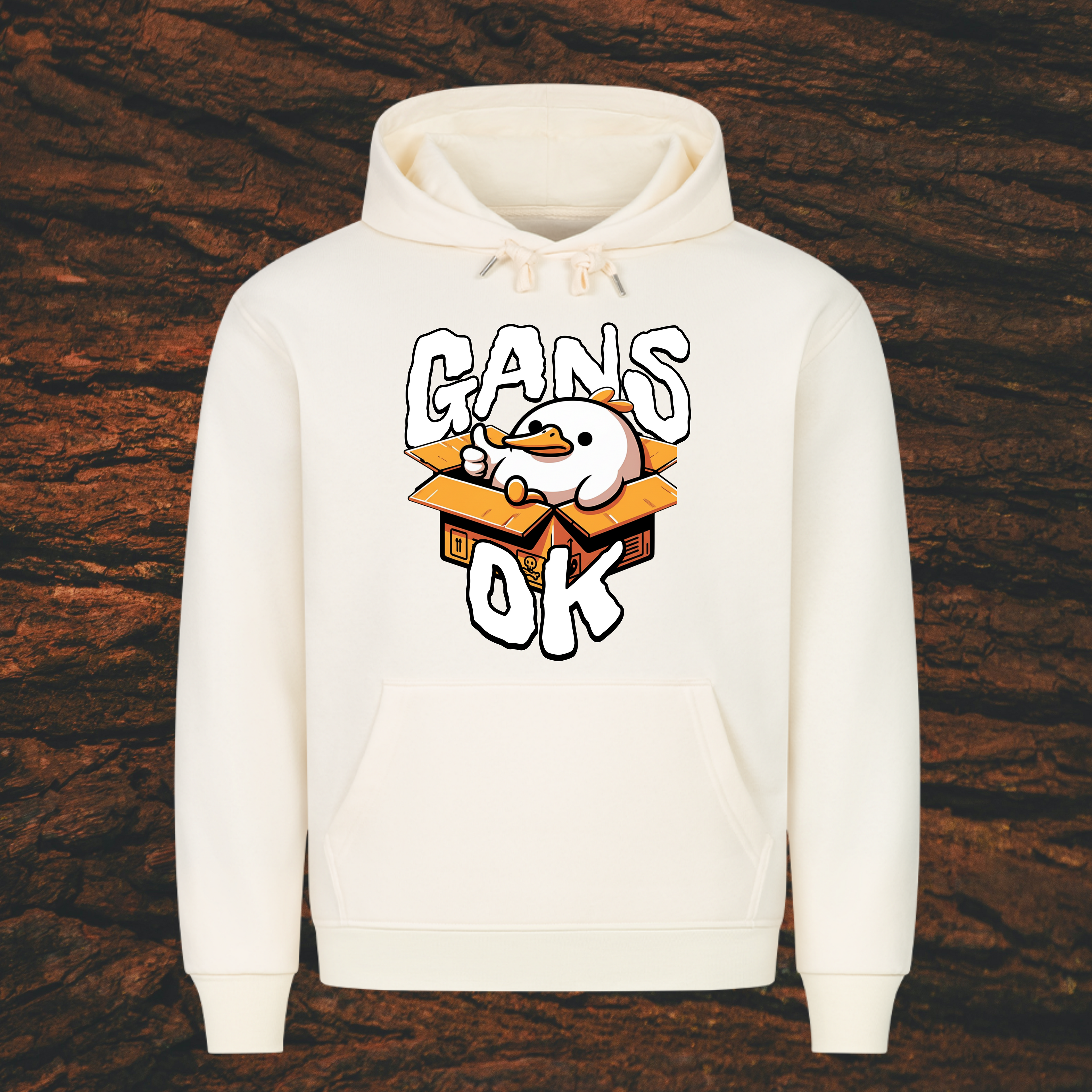 GANS OK - Premium Kapuzenpullover
