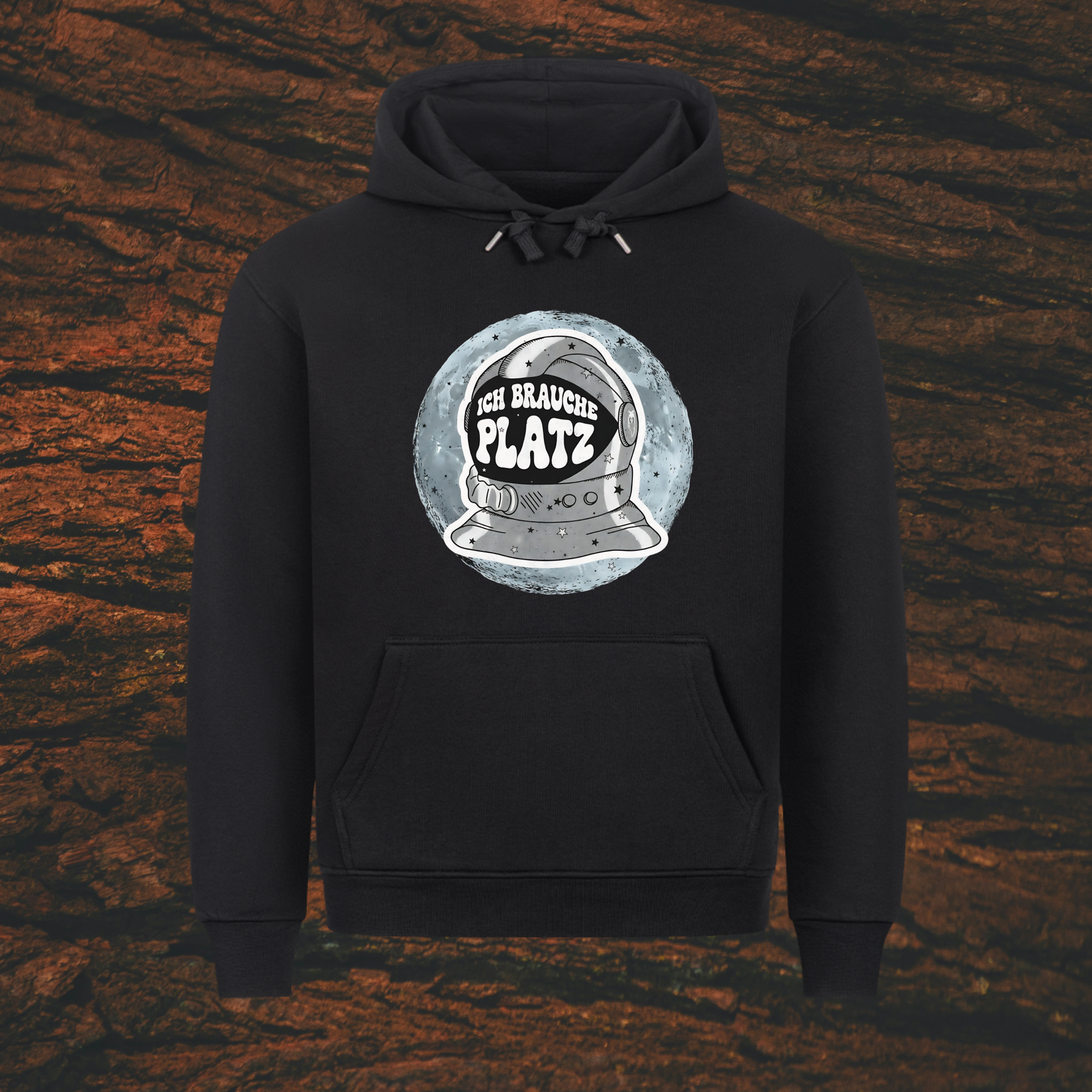 ICH BRAUCHE PLATZ - Premium Kapuzenpullover