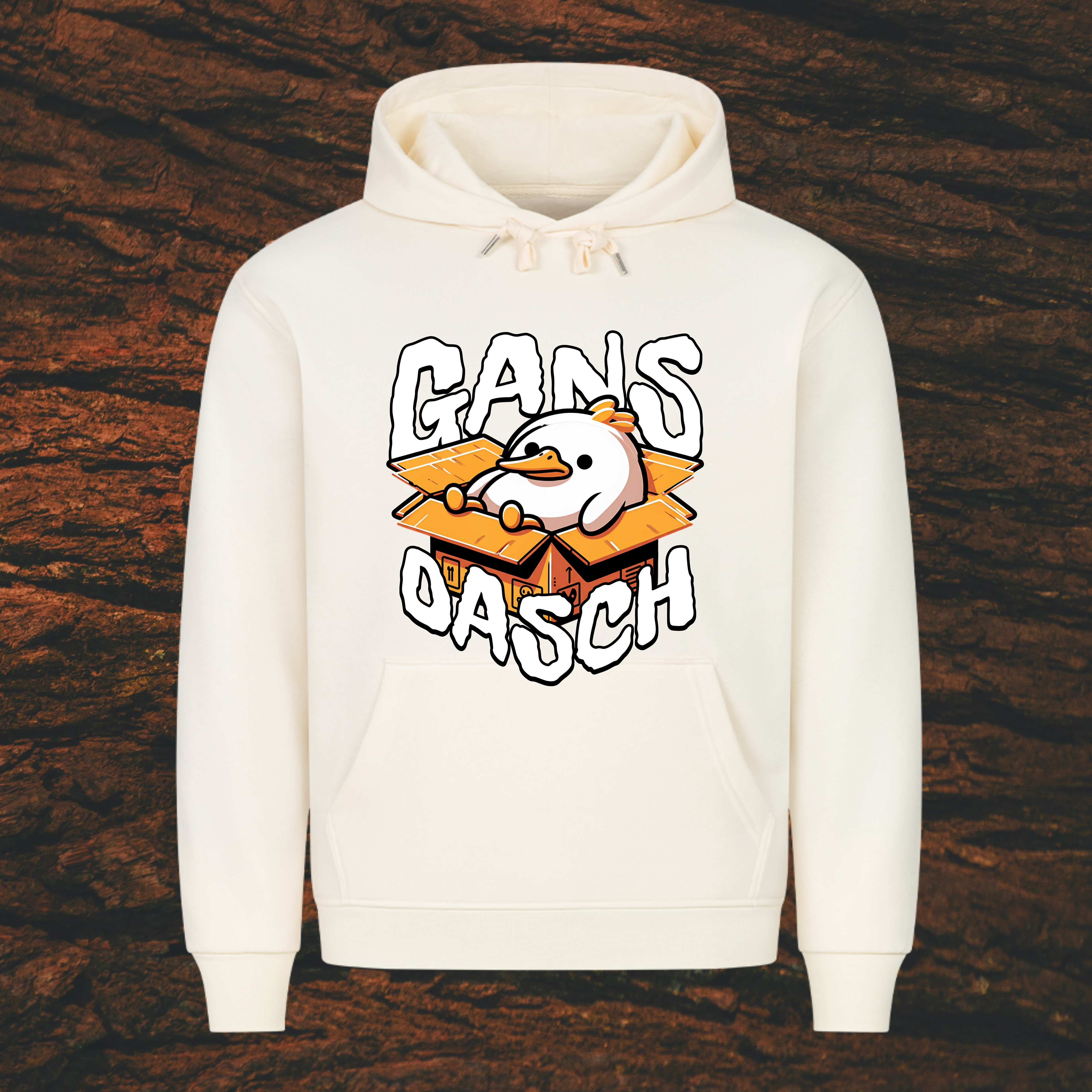 GANS OASCH - Premium Kapuzenpullover