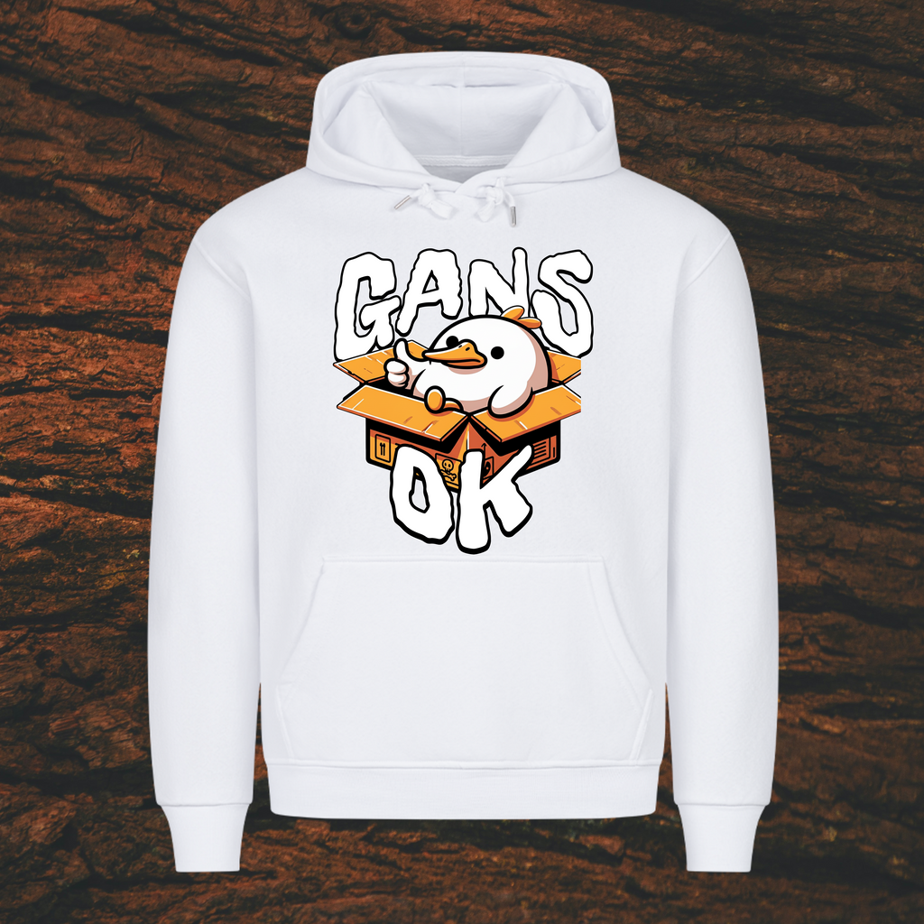GANS OK - Premium Kapuzenpullover