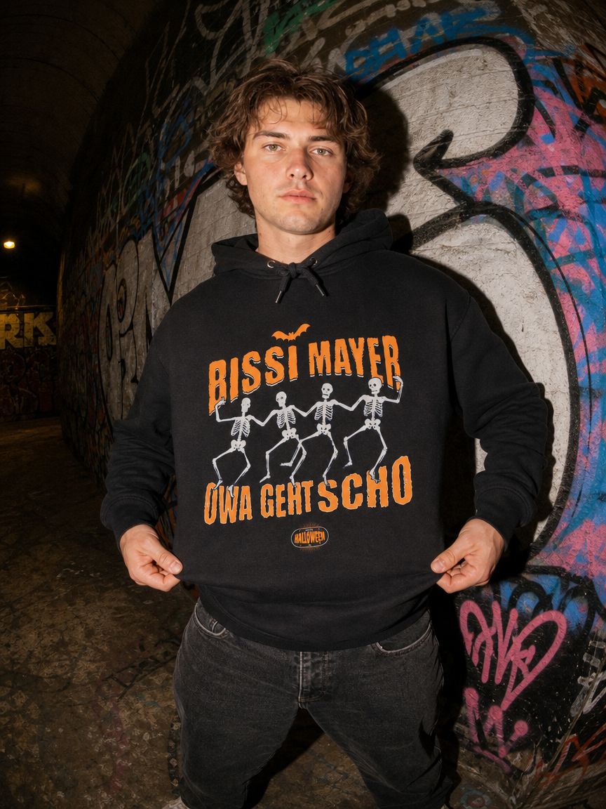 Mayer owa geht scho - Kapuzenpullover